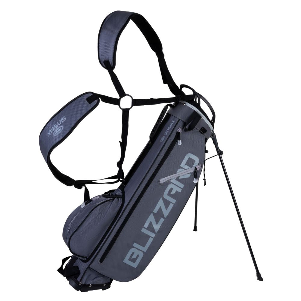 Skymax Blizzard Lightweight Golf Stand Bag Charcoal / Grey