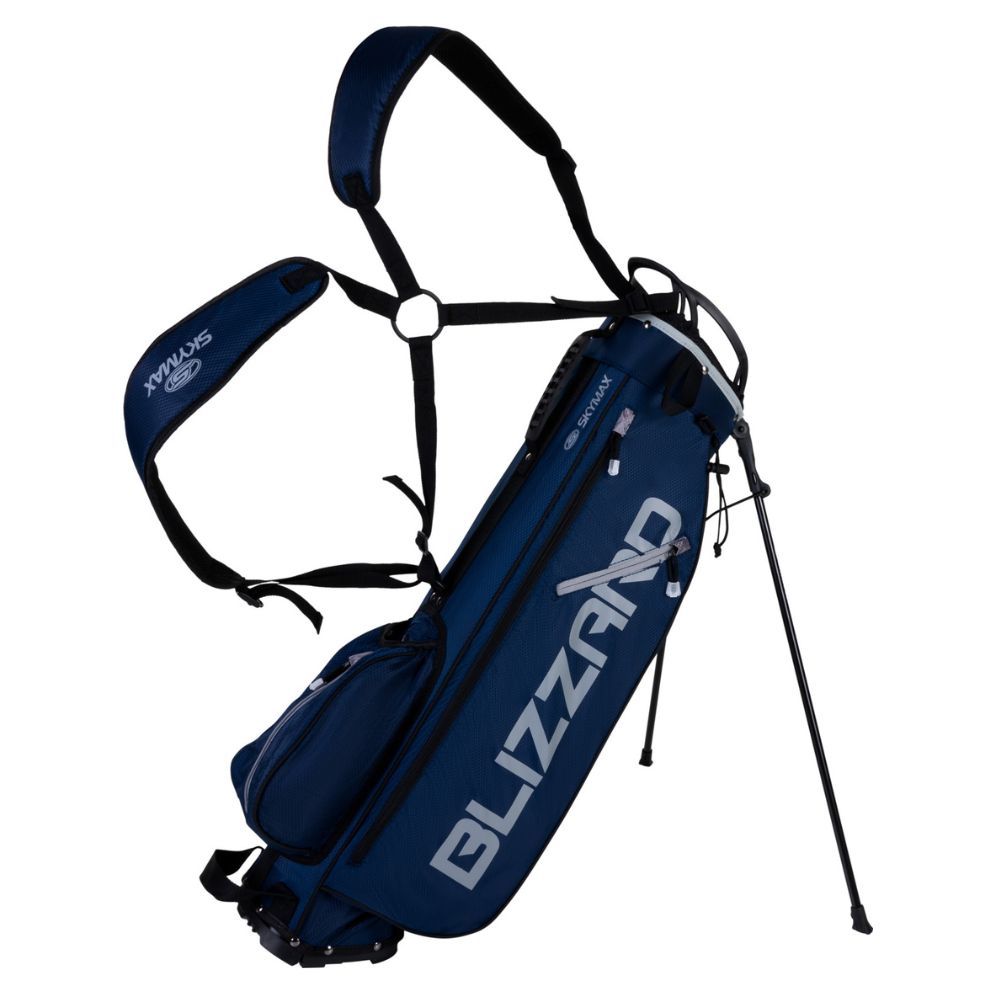 Skymax Blizzard Lightweight Golf Stand Bag Navy / Grey