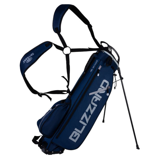 Skymax Blizzard Lightweight Golf Stand Bag Blue / Sand