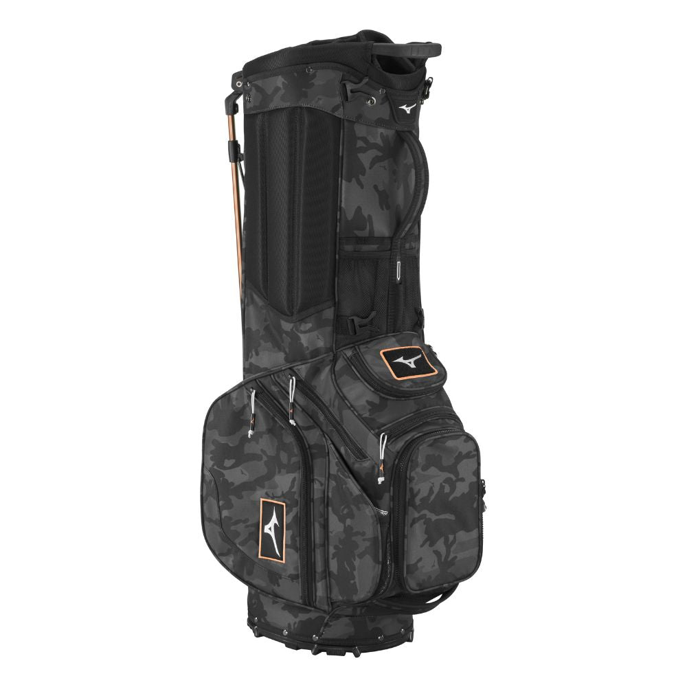 Mizuno BR-DX 25 Hybrid Stand Bag 2024 - Black Camo Copper   