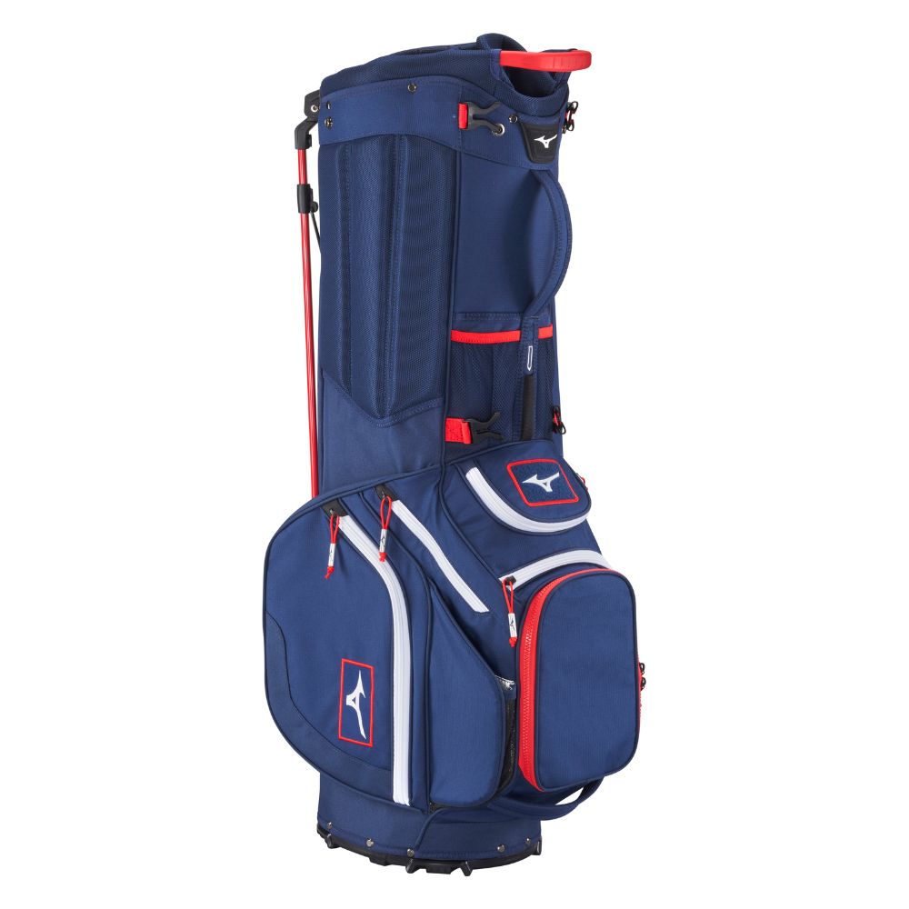 Mizuno BR-DX 25 Hybrid Stand Bag 2024 - Navy Red   