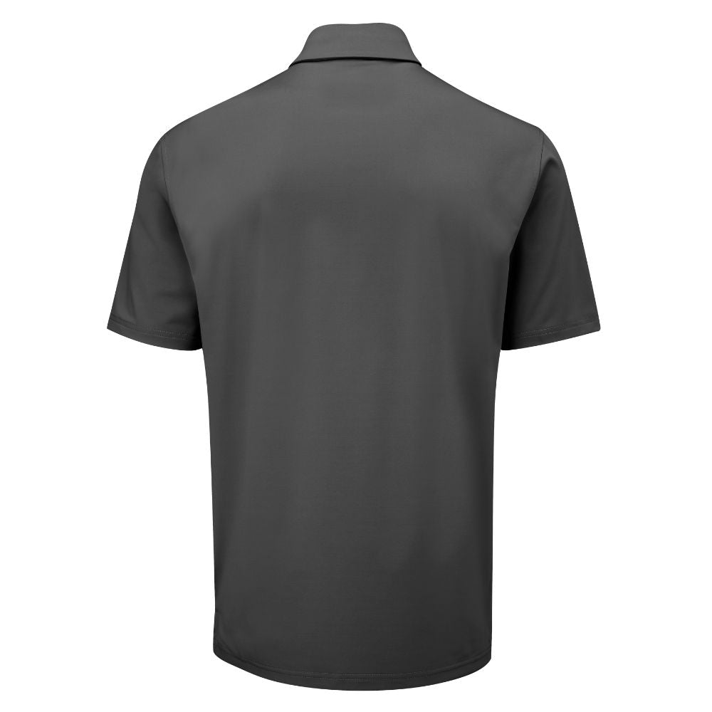 Oscar Jacobson Bullock Tour Mens Golf Polo Shirt 2024 - Pewter   