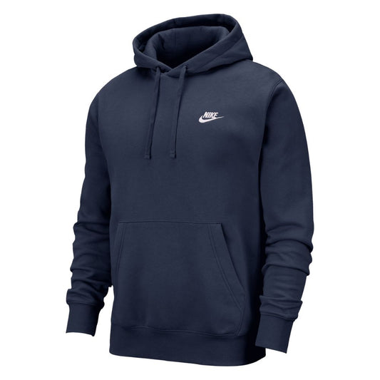 Nike NSW Club Golf Hoodie - BV2654-410 Midnight Navy / Midnight Navy / White 410 M