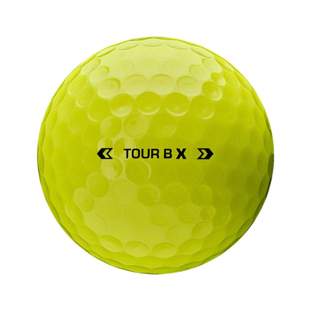 Bridgestone Tour B X Golf Balls - Optic Yellow