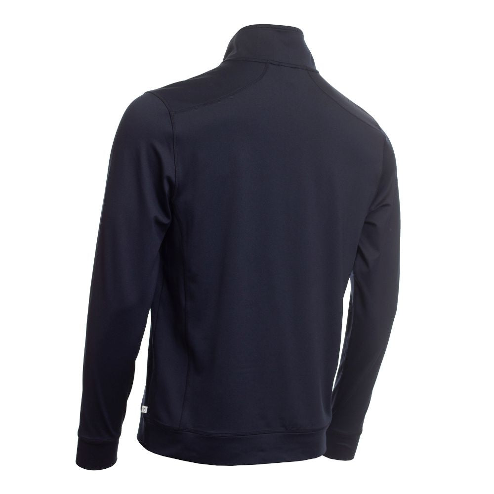 Calvin Klein Orbit 1/2 Zip Pullover Golf Top C9464A - Navy Blue   