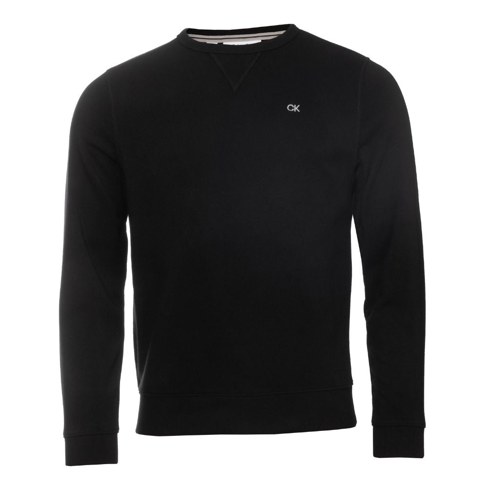 Calvin Klein Ohio Mens Golf Sweater 2025 C9693 - Black Black M