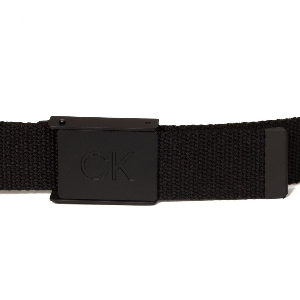 Calvin Klein Monogram Golf Belt 2025 C9831 - Black   