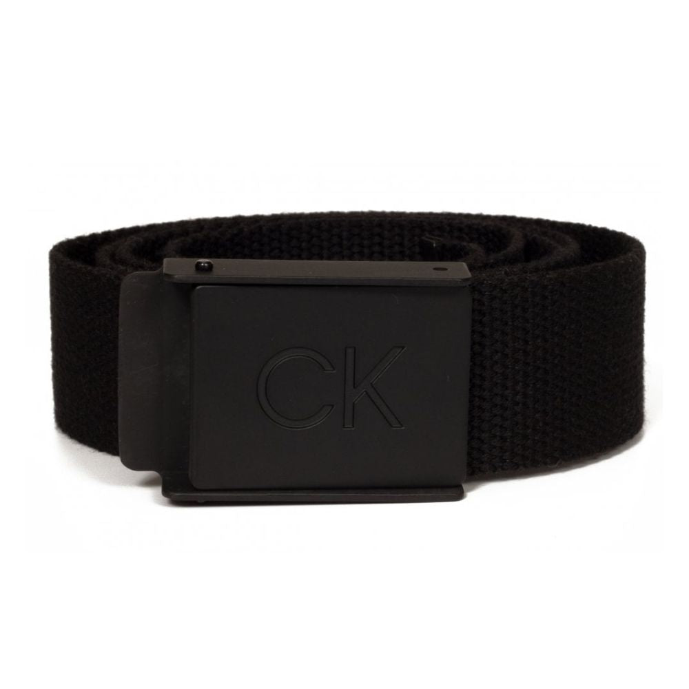 Calvin Klein Monogram Golf Belt 2025 C9831 - Black Black  