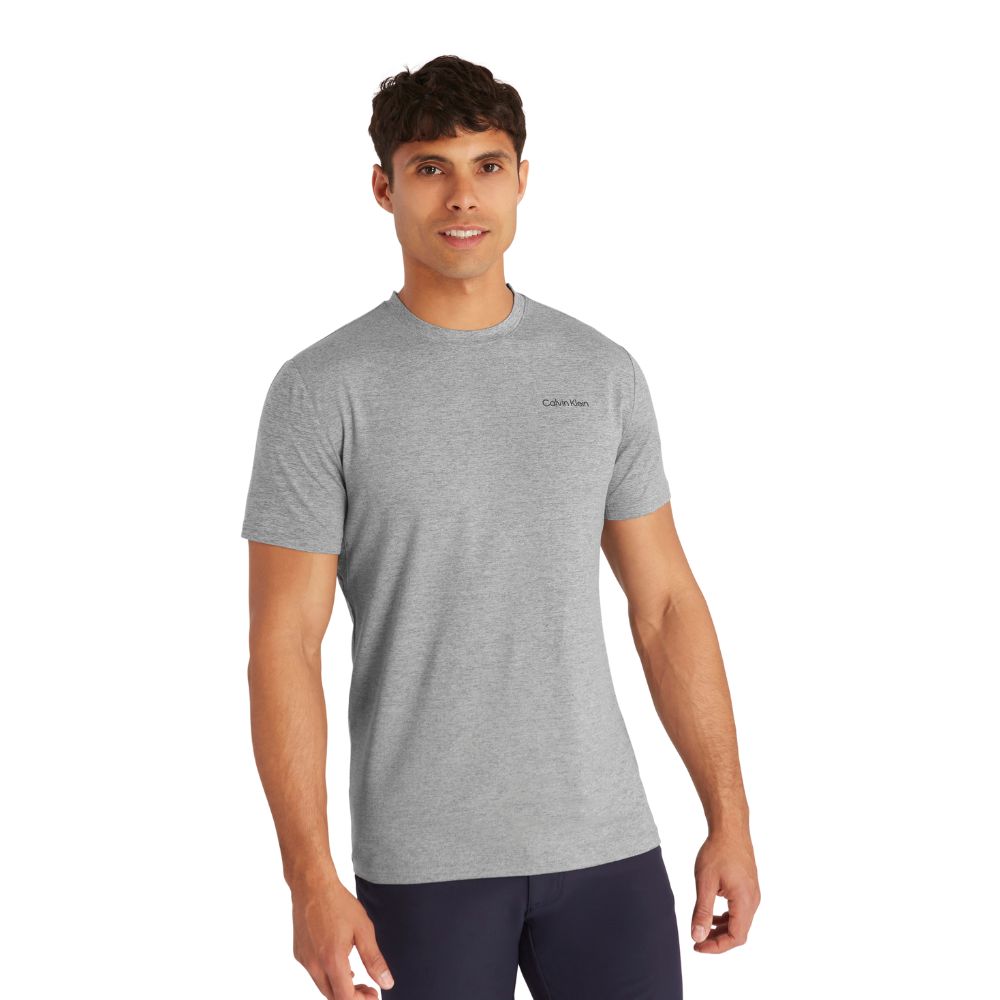 Calvin Klein Golf Newport T Shirt 2024 C9923 - Silver Marl   