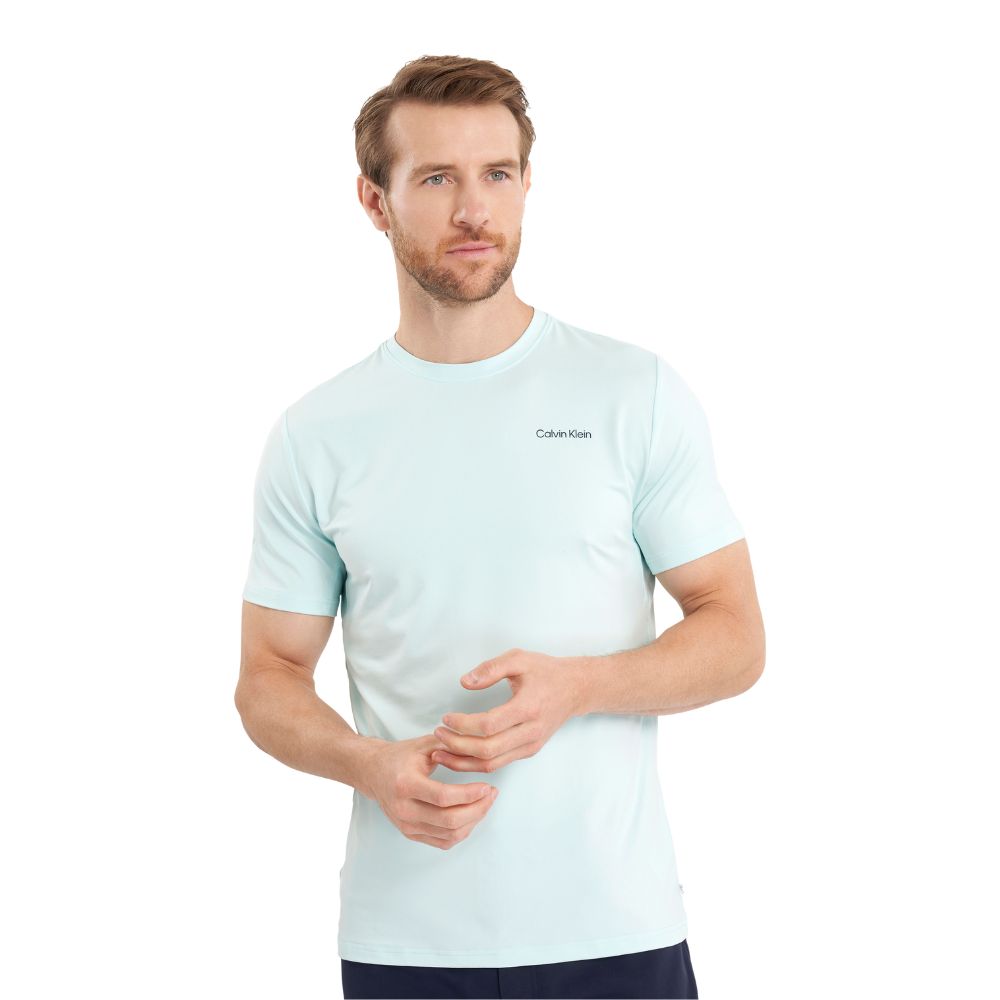 Calvin Klein Newport Golf T Shirt 2025 C9923 - Light Jade