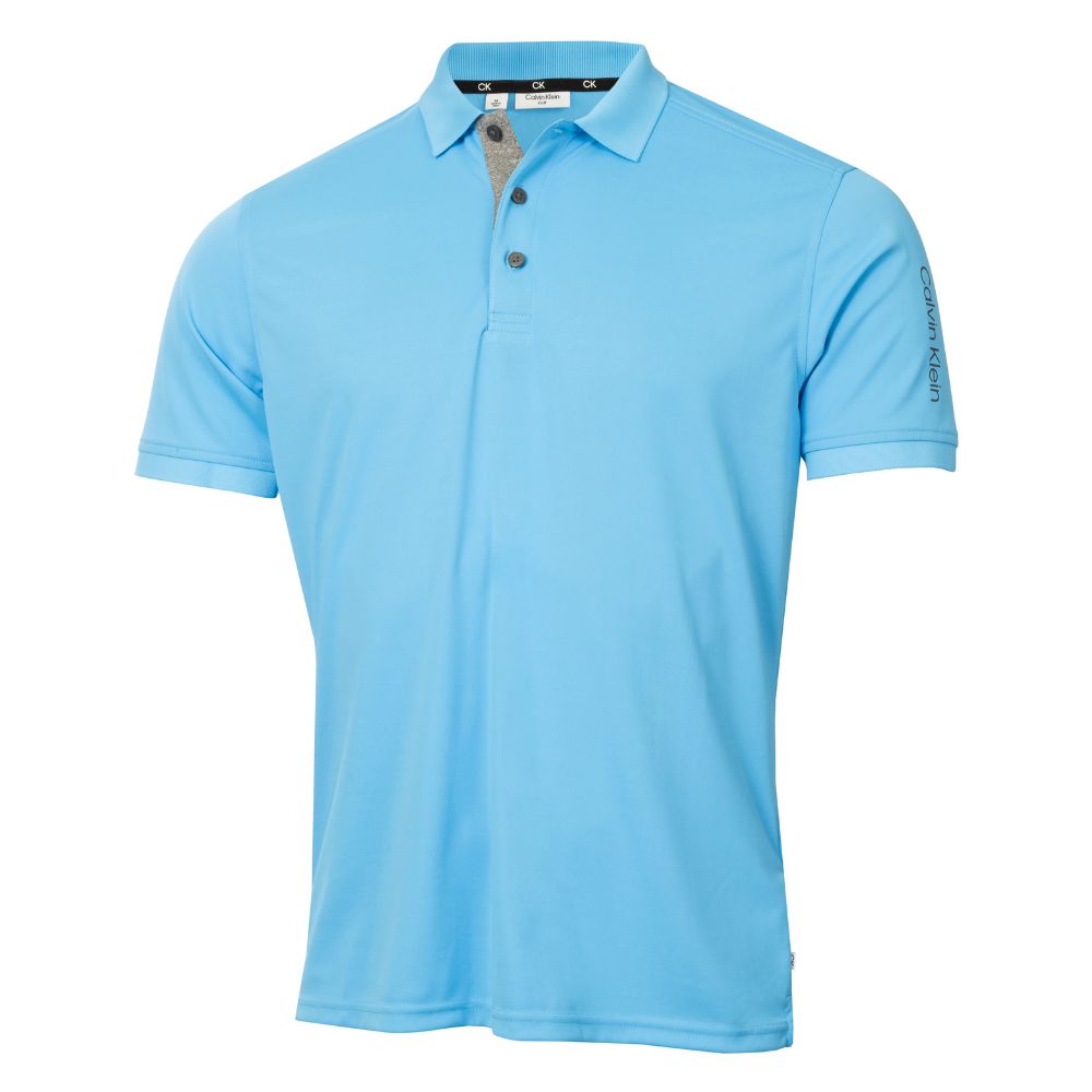 Calvin Klein Club Golf Polo Shirt 2025 C9951 - Aquarius Aquarius S