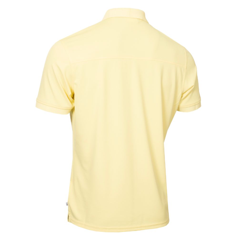 Calvin Klein Club Golf Polo Shirt 2025 C9951 - Lemon