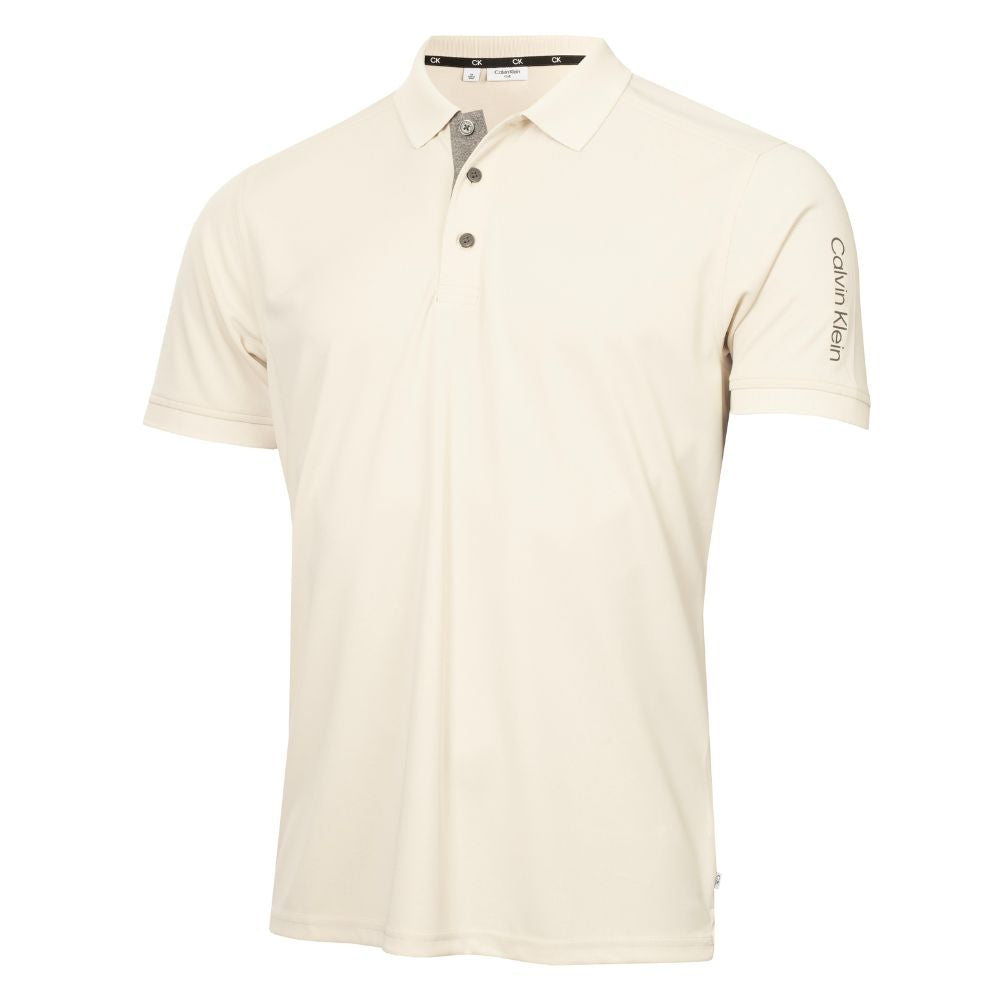 Calvin Klein Club Golf Polo Shirt 2025 C9951 - Turtledove Turtledove S