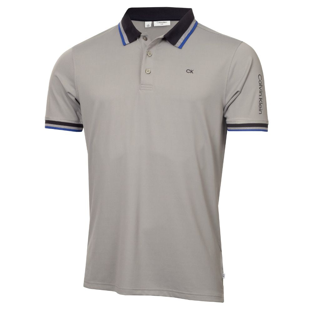 Calvin Klein Response Golf Polo Shirt C9986 Silver S 