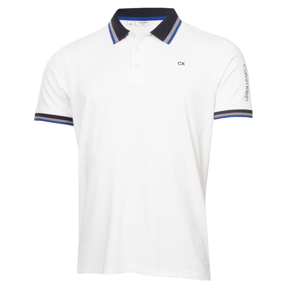 Calvin Klein Response Golf Polo Shirt C9986 White S 