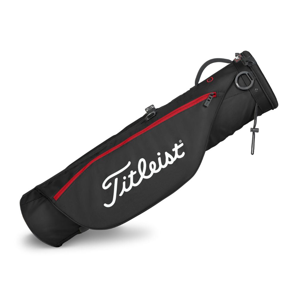 Titleist Golf Carry Bag 2025 - Black / Red Black / Red