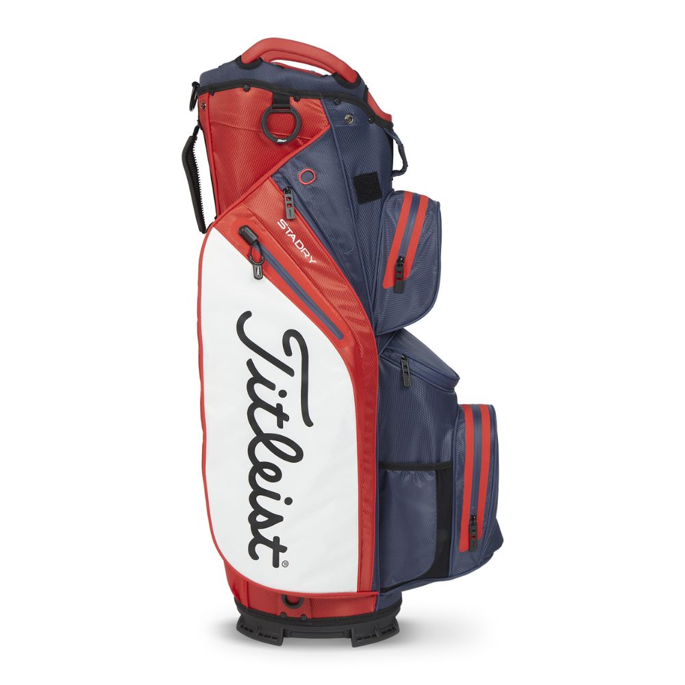 Titleist Golf Cart 14 StaDry Cart Bag 2025 - Navy / Red / White