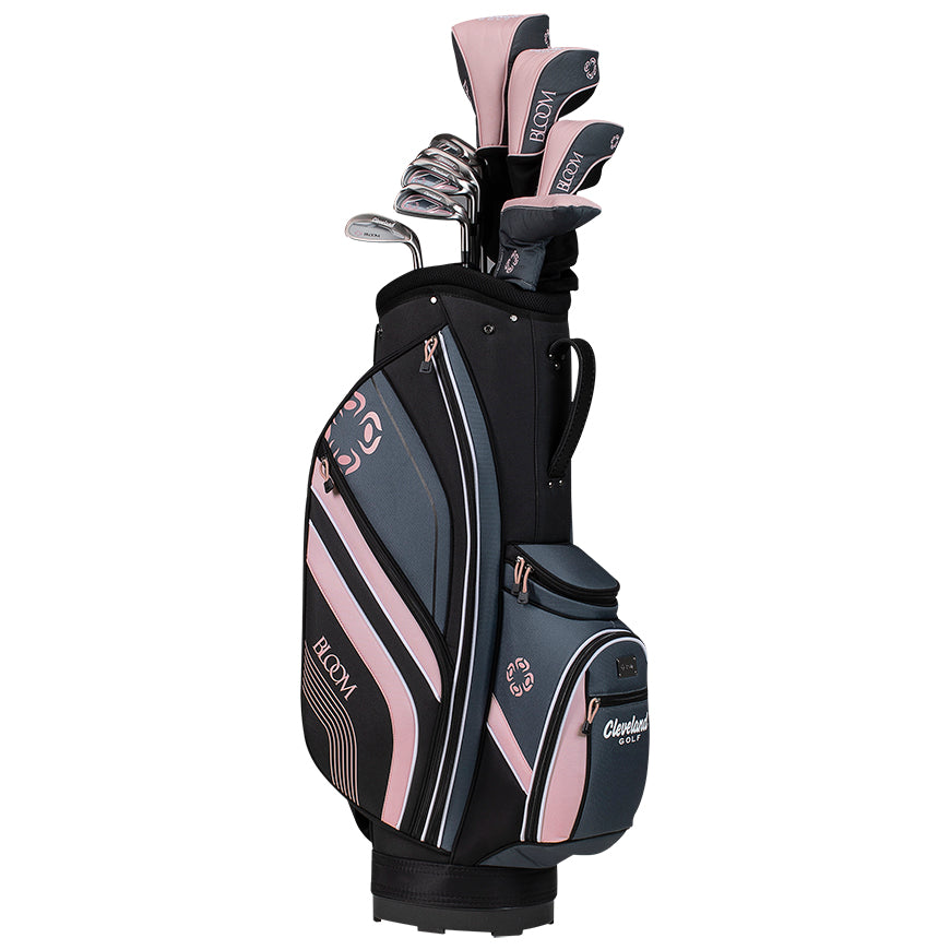 Cleveland Golf Bloom 10 Piece Ladies Package Graphite Set   