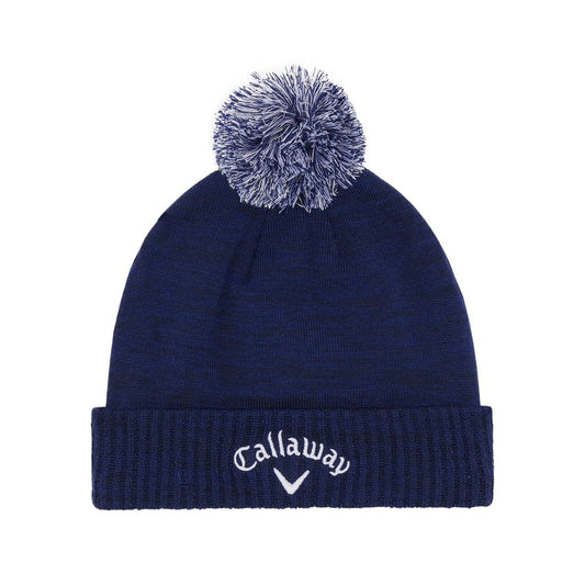 Callaway Tour Authentic Pom Beanie Hat CGAFD0L7 Navy  