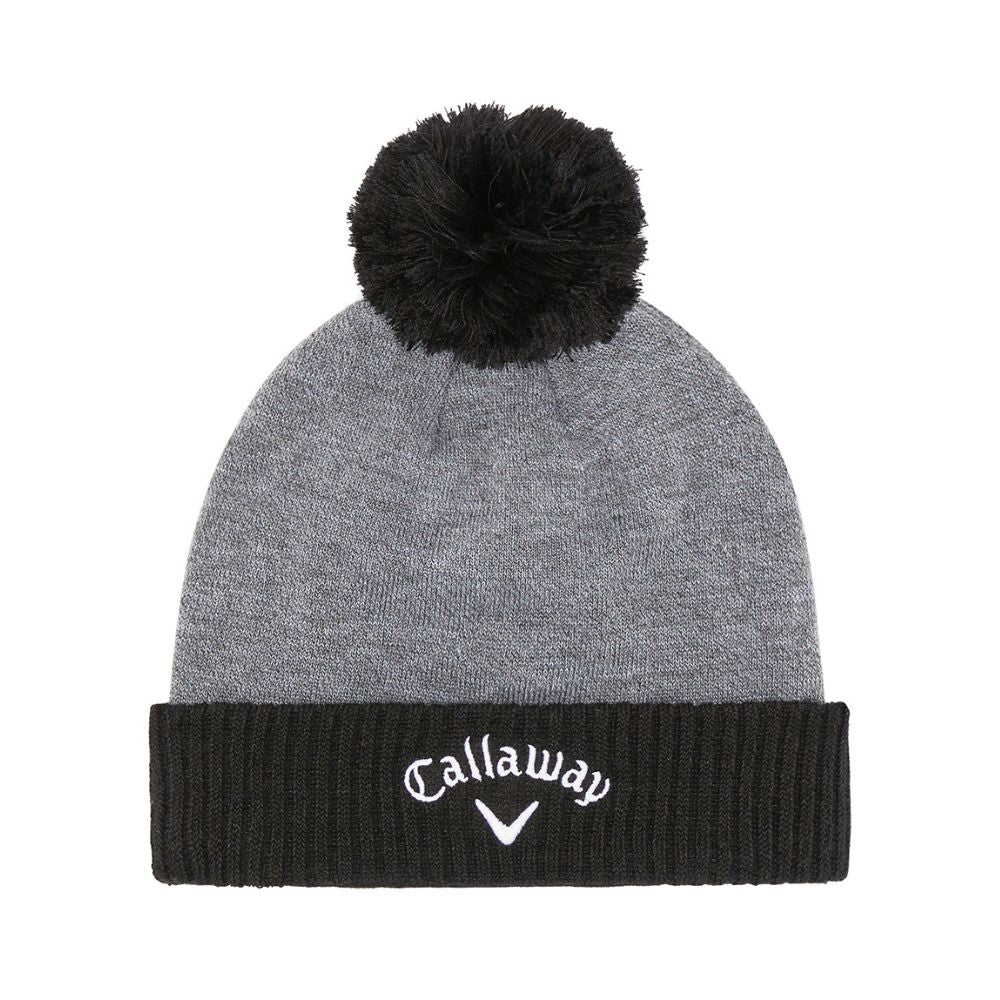 Callaway Tour Authentic Pom Beanie Hat CGAFD0L7 Black  