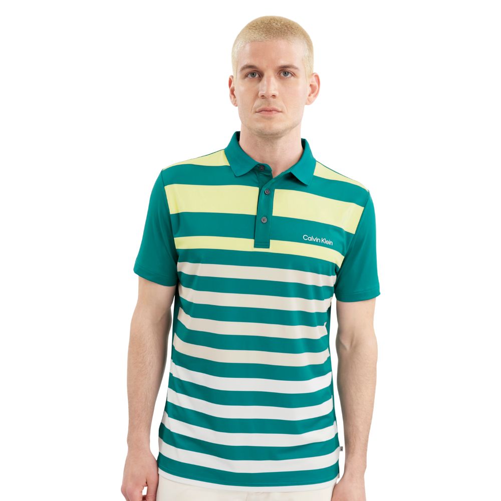 Calvin Klein Somerset Golf Polo Shirt 2025 CKMS25943 - Sea Green