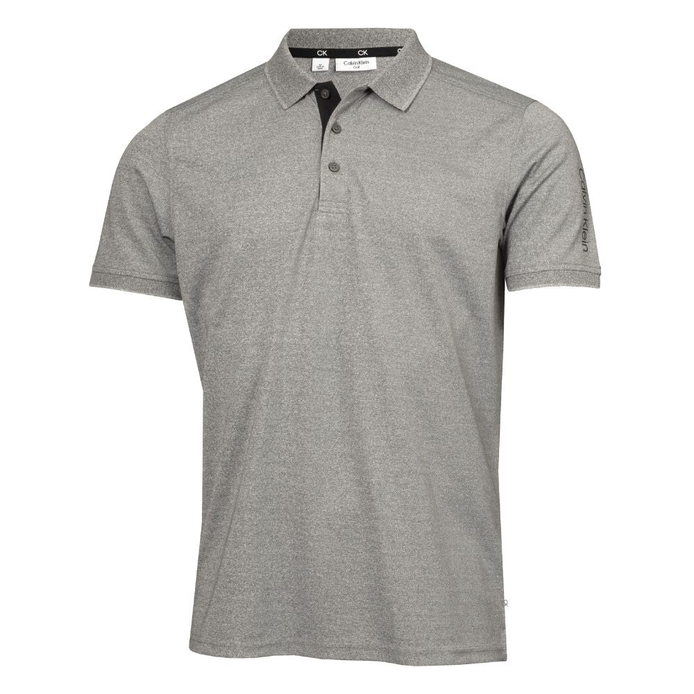 Calvin Klein Club Golf Polo Shirt C9951 Grey Marl S 