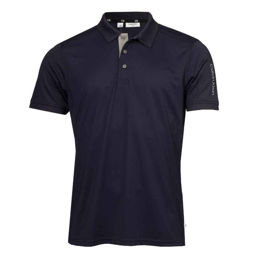 Calvin Klein Club Golf Polo Shirt C9951 Navy S 