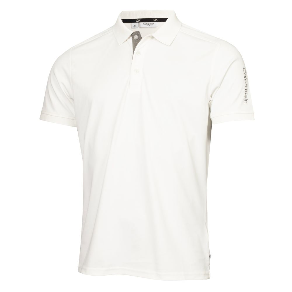 Calvin Klein Club Golf Polo Shirt C9951 White S 