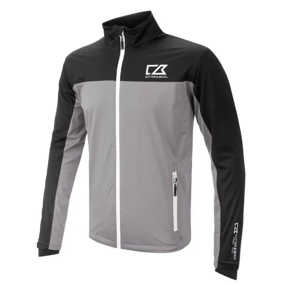 Cutter & Buck Stretch Golf Jacket Silver/Black S 