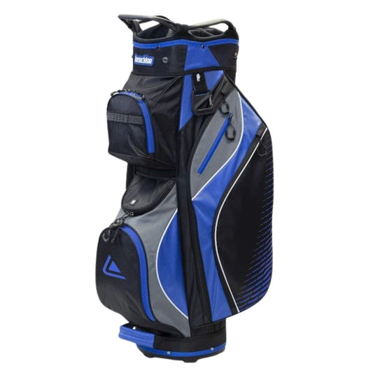 Longridge Deluxe Lite Cart Bag Black/Char/Blue