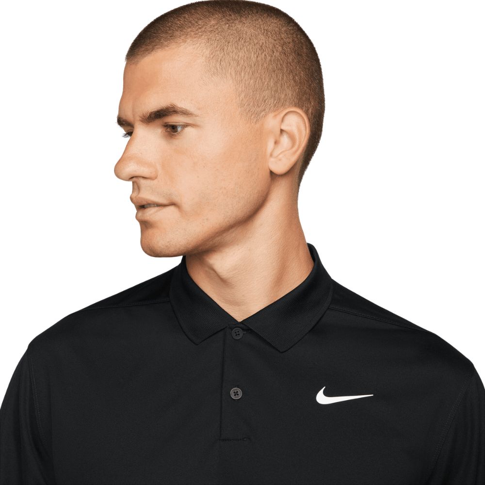 Nike Dri-Fit Victory Solid Long Sleeve Golf Polo Shirt 2025 - DN2344-010