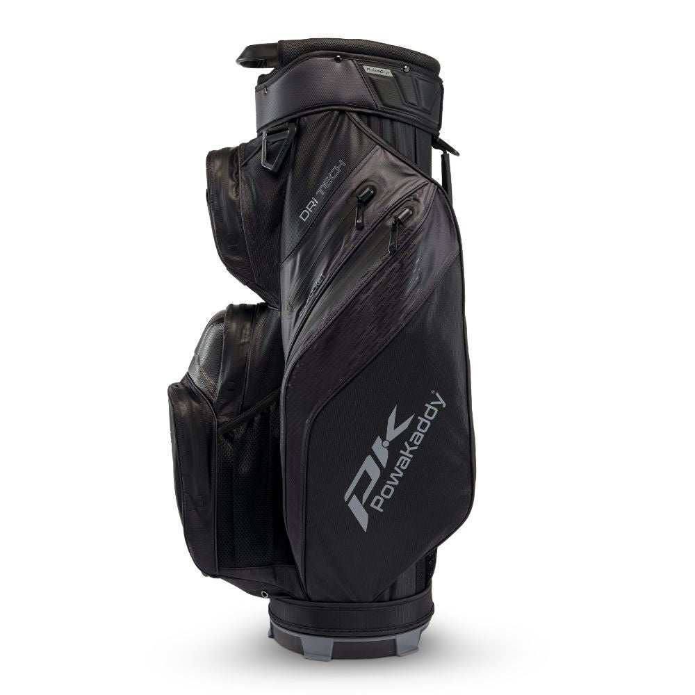 PowaKaddy Dri Tech Golf Cart Bag 2025 - Stealth Black