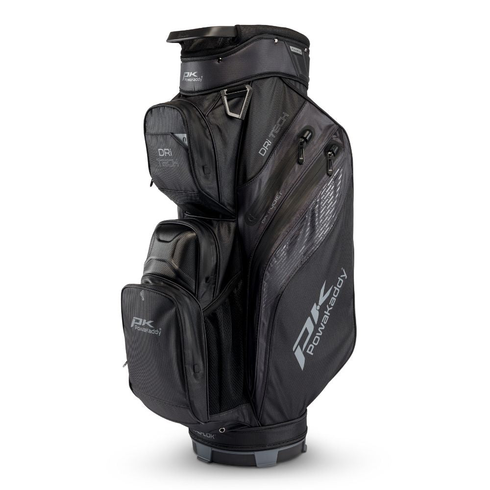 PowaKaddy Dri Tech Golf Cart Bag 2025 - Stealth Black Black