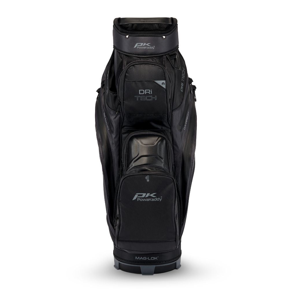 PowaKaddy Dri Tech Golf Cart Bag 2025 - Stealth Black