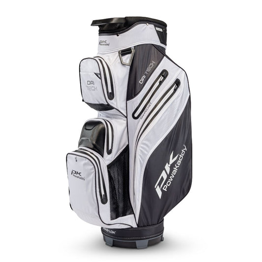 PowaKaddy Dri Tech Golf Cart Bag 2025 - White / Black White / Black