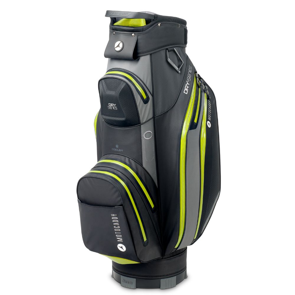 Motocaddy Dry Series Golf Cart Bag 2024 - Charcoal Lime Charcoal/Lime  