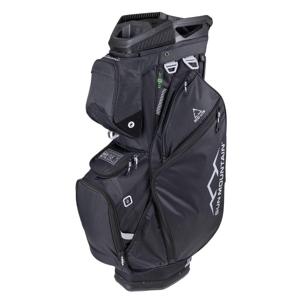 Sun Mountain Eco-Lite Golf Cart Bag Black