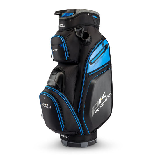 Powakaddy Edge Golf Cart Bag 2025 - Black / Blue Black / Blue