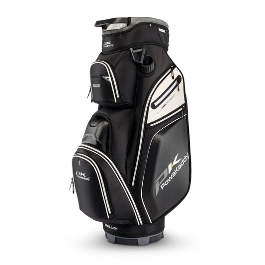 Powakaddy Edge Golf Cart Bag 2025 - Black / White Black / White