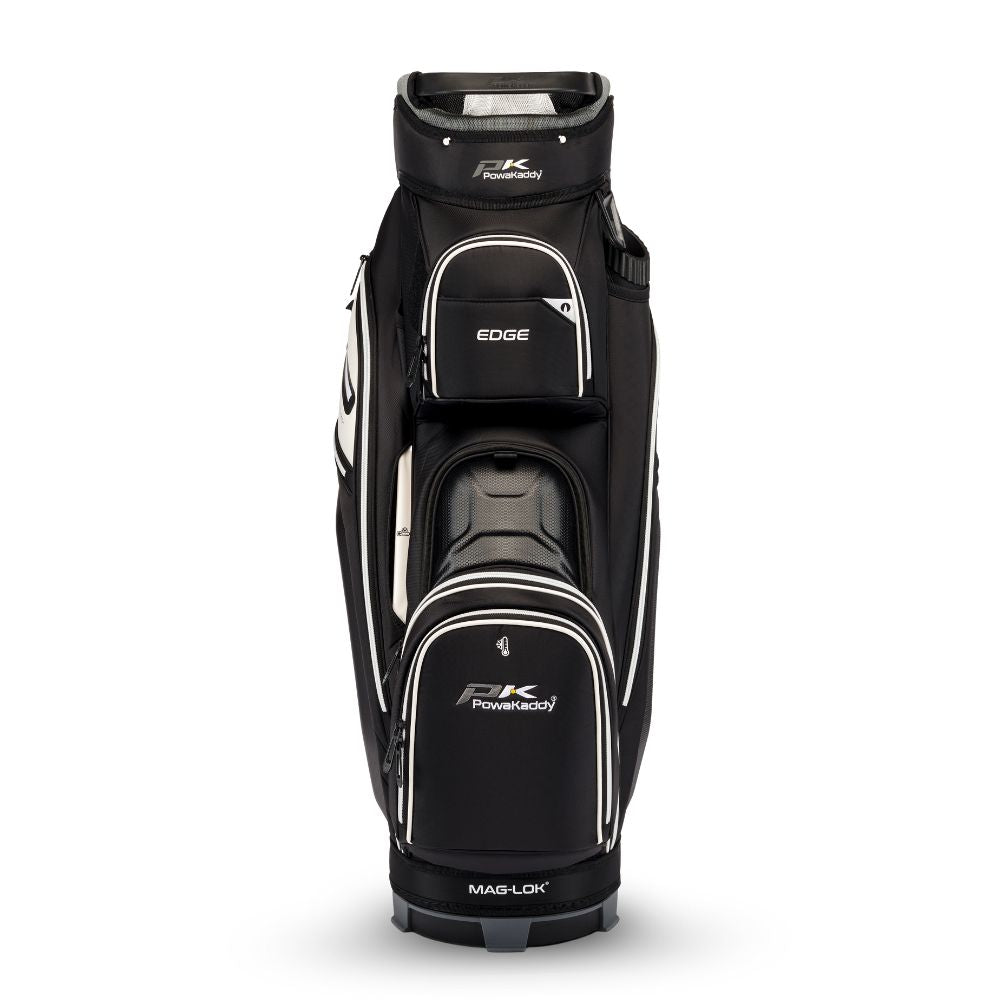 Powakaddy Edge Golf Cart Bag 2025 - Black / White