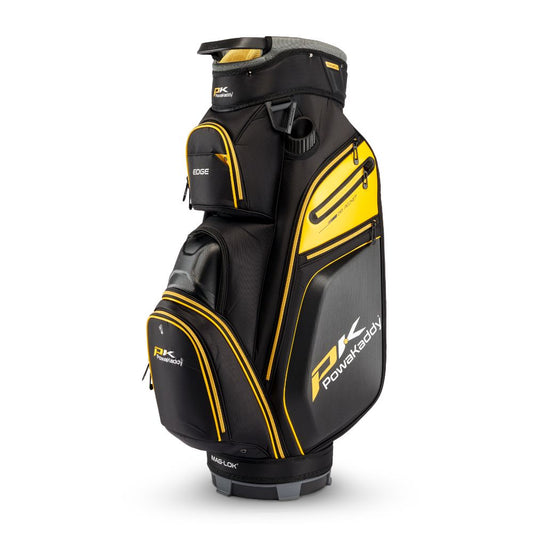 Powakaddy Edge Golf Cart Bag 2025 - Black / Yellow Black / Yellow