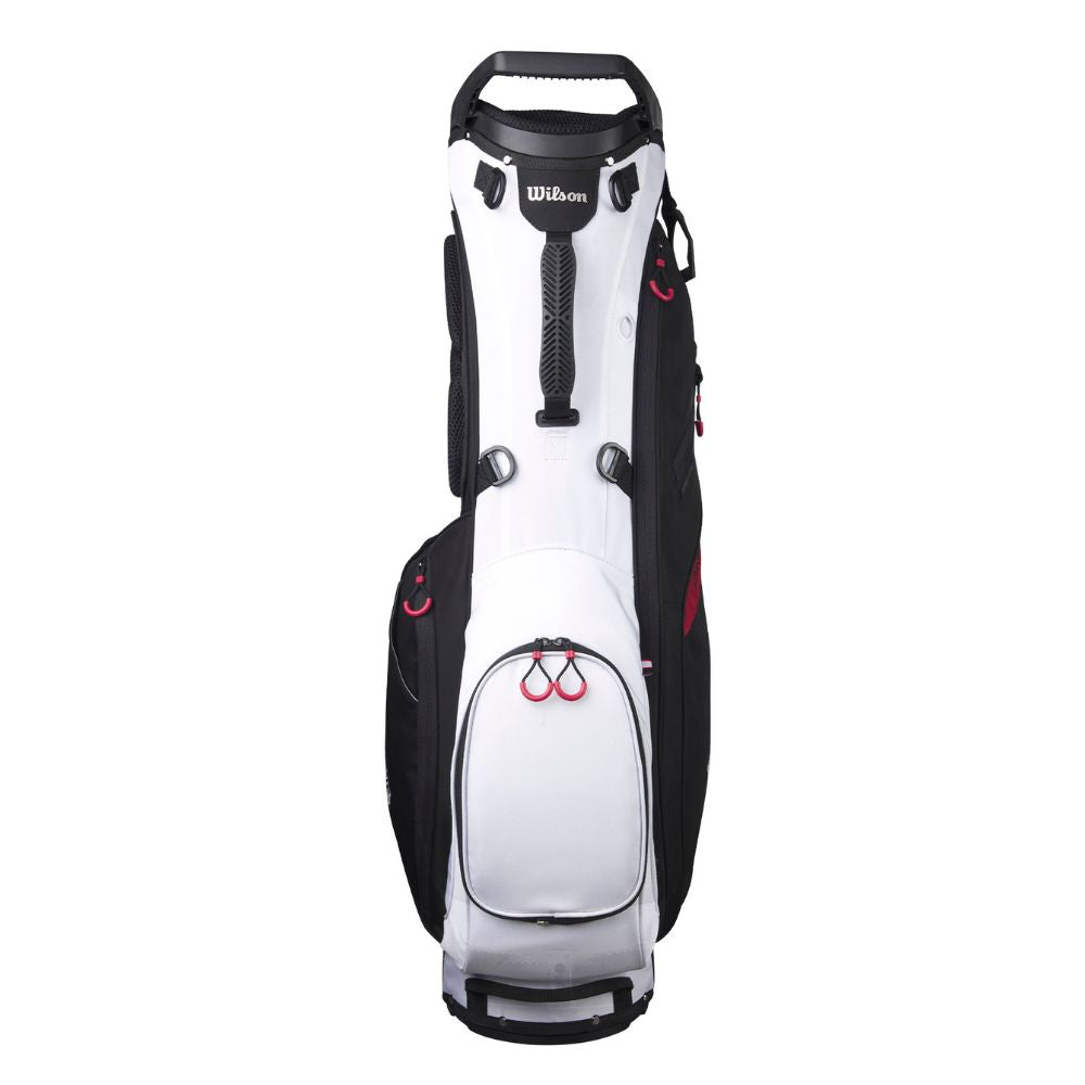 Wilson Golf Exo Lite Stand Bag 2025 - Dynapower Black / Red