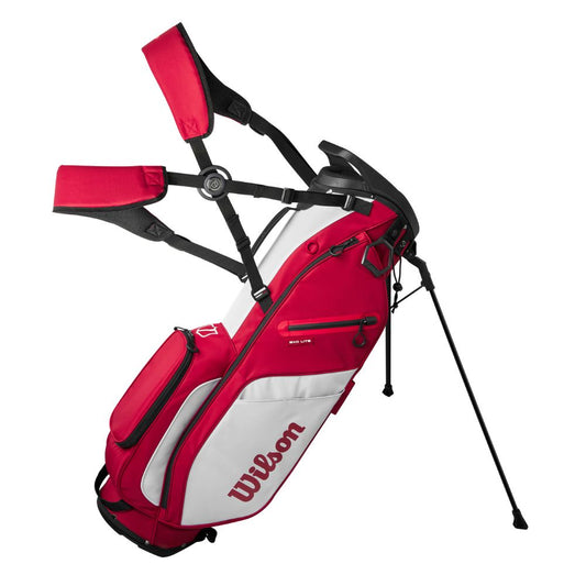 Wilson Golf Exo Lite Stand Bag 2025 - Staff Red Staff Red