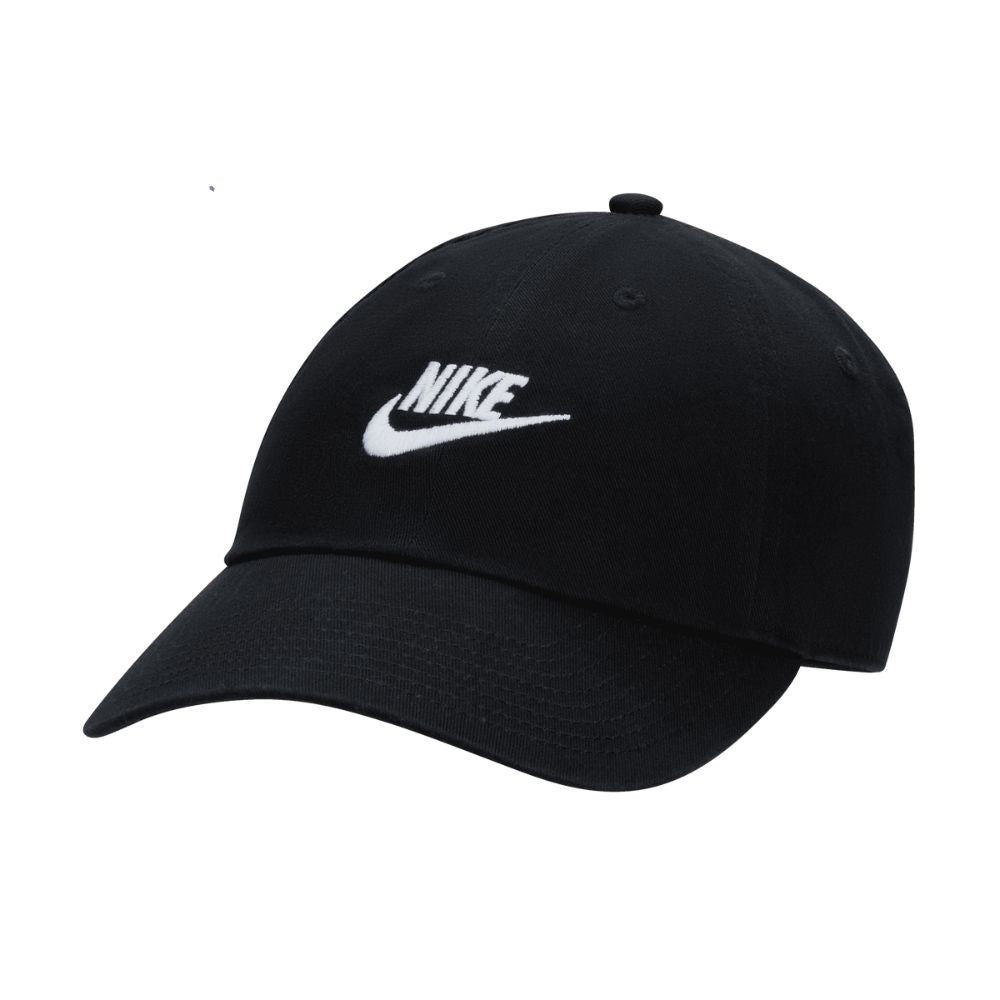 Nike Club Unstructured Futura Washed Golf Cap - FB5368-011 Black / White 011 M/L