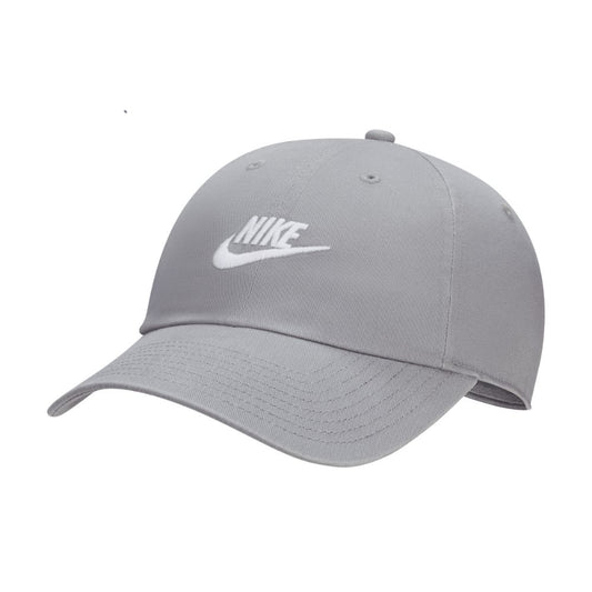 Nike Club Unstructured Futura Washed Golf Cap 2024 - FB5368 073 Particle Grey / White 073 M/L 