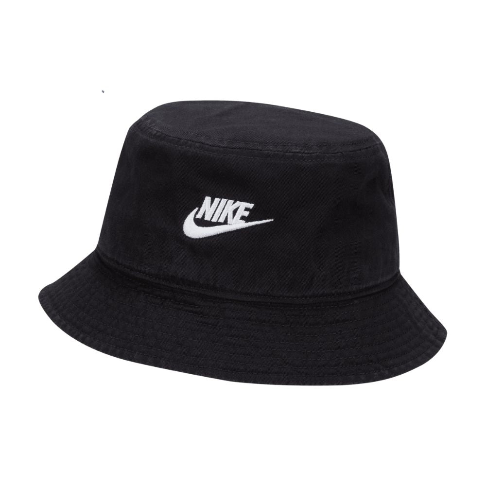 Nike Apex Futura Washed Golf Bucket Hat 2024 - FB5381 - 010 Black / White 010 M 