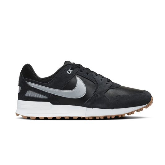 Nike Air Pegasus 89 G Mens Spikeless Golf Shoes 2025 - FJ2245-004 Black / Wolf-Grey / White-Gum / Mid Brown 004 8