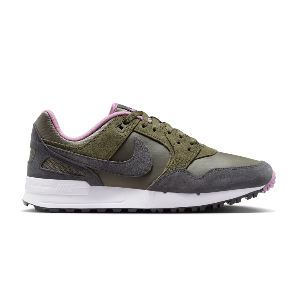 Nike Air Pegasus 89 G Mens Spikeless Golf Shoes FJ2245 - 200 Medium Olive / Anthracite-Plum / Dust White 200 7