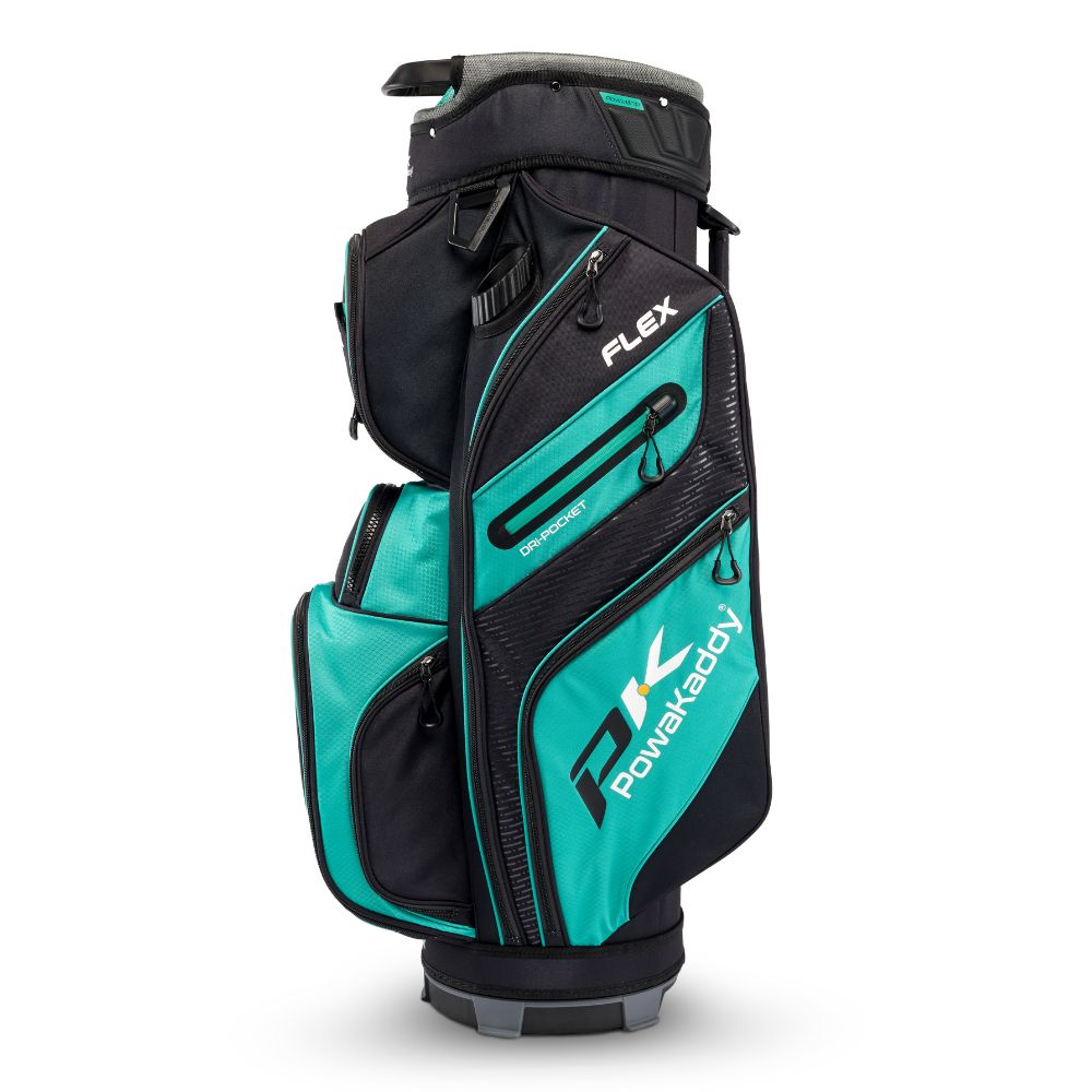 Powakaddy Flex Golf Cart Bag 2025 - Black / Teal