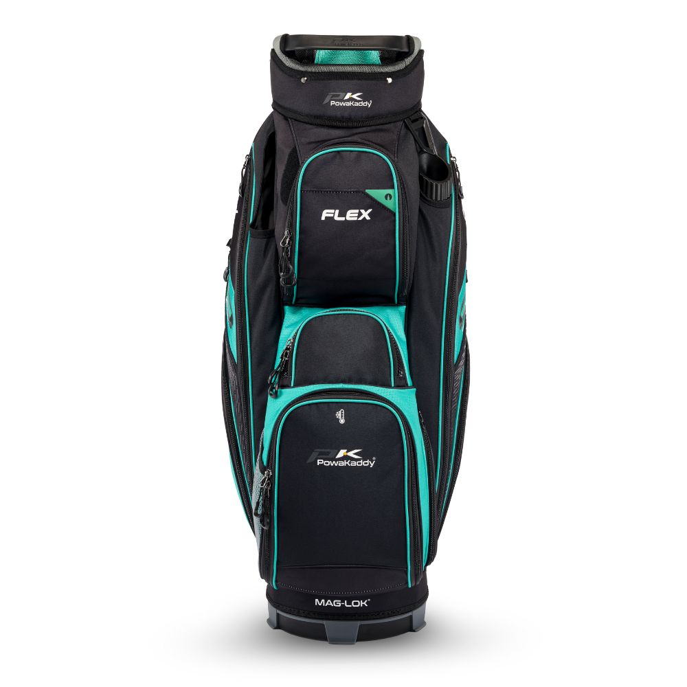 Powakaddy Flex Golf Cart Bag 2025 - Black / Teal